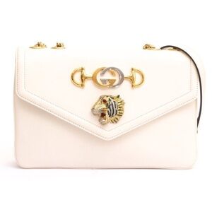 Gucci Raja Medium Cream Shoulder Bag